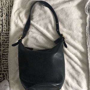 Navy Coach bucket bag 9085 excellent condition
